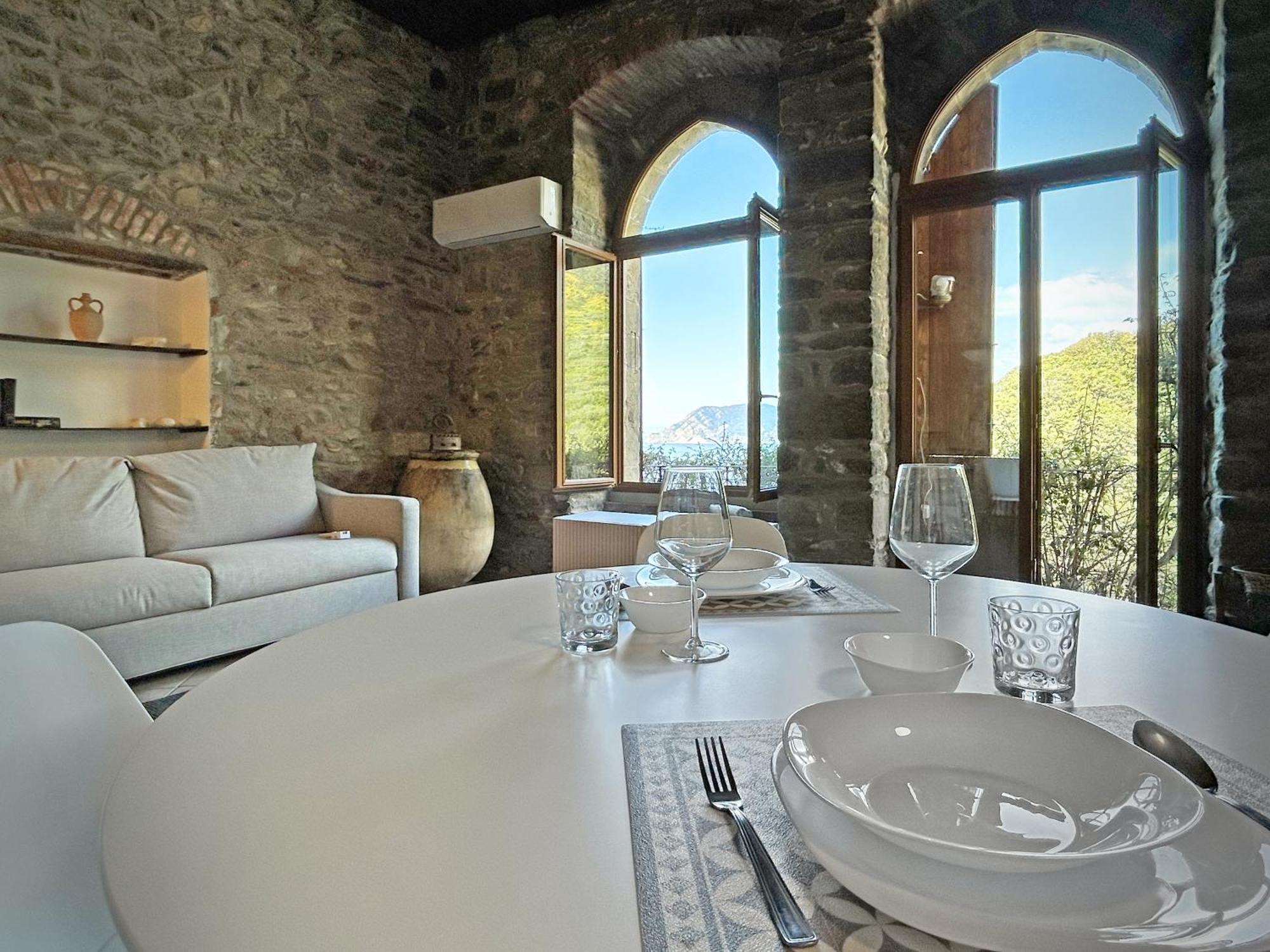 Pietra Azzurra, Newly Renovated Appartement Corniglia Buitenkant foto